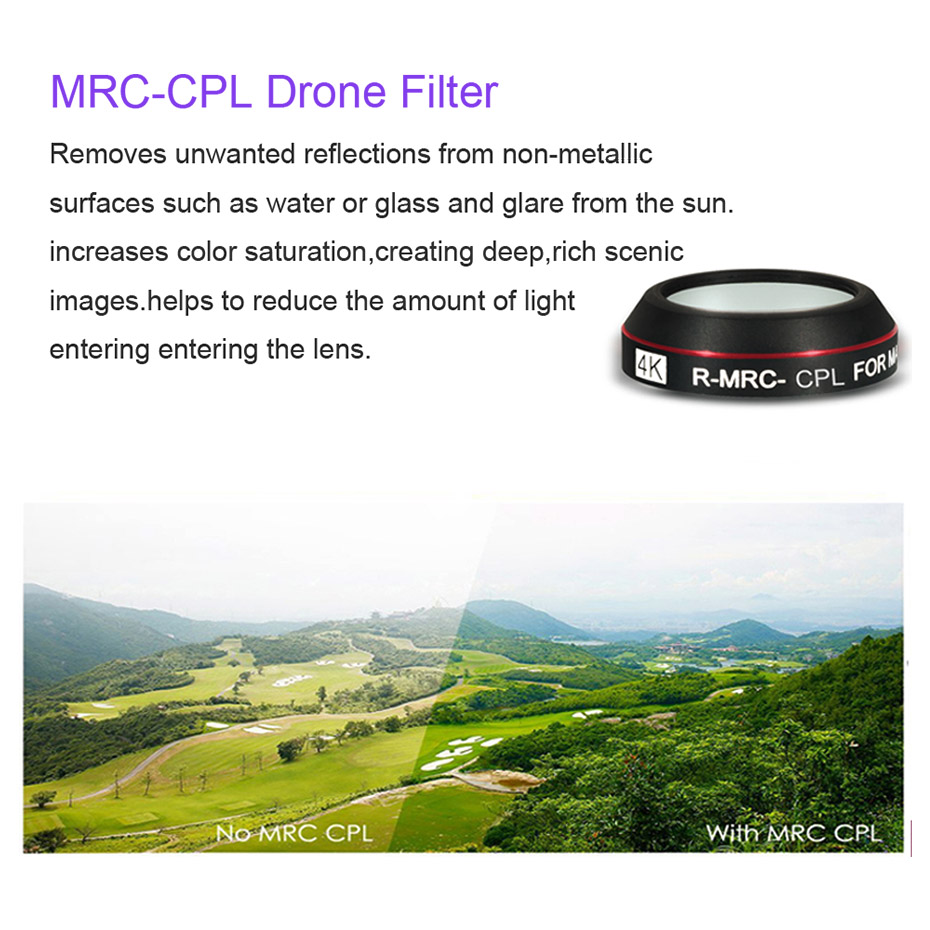 Drone filtresi Mavic Pro CPL U - Drone Camera Night Vision incelemesi ve fiyatı