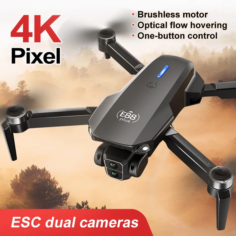 Yeni E88 Plus Quadcopter Drone - Drone Camera Hd incelemesi ve fiyatı