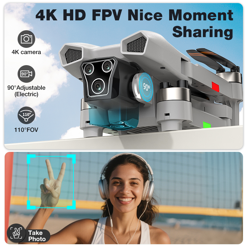 YENİ Sıcak L017 Pro Drone Fırç - Drone Camera With Gimbal incelemesi ve fiyatı